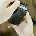 Edge RFID Minimalist Wallet — Card Pop-Up Demo