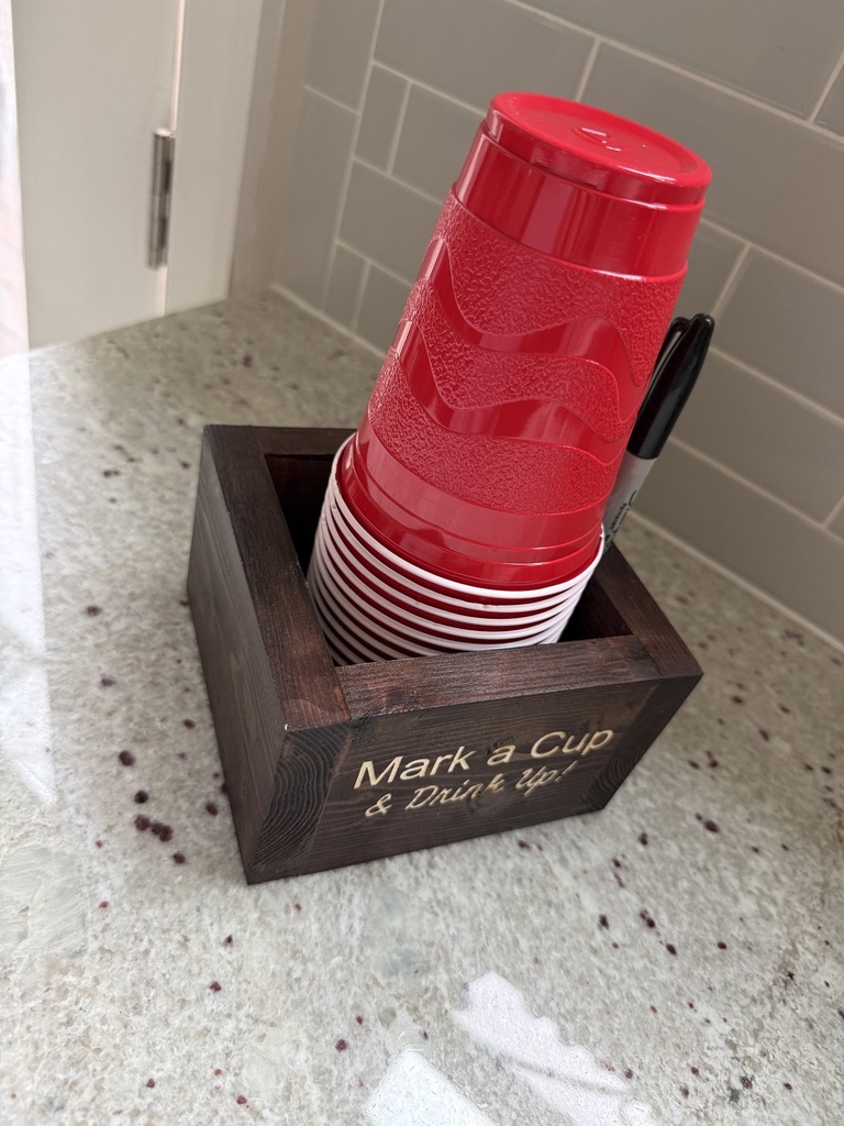Solo Cup Holder, Personalized to Your Liking!