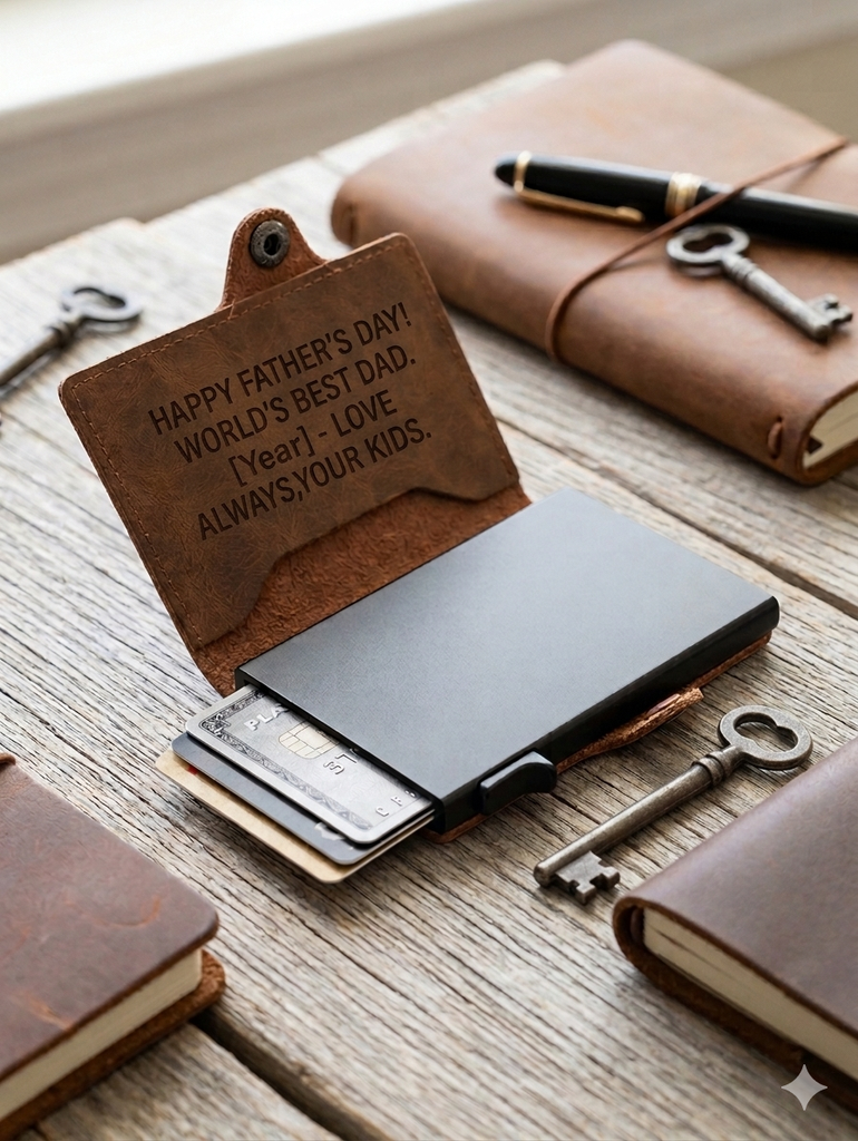 Customized Edge RFID Minimalist Wallet