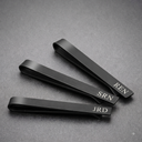 Matte Black Tie Clip
