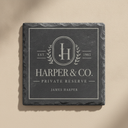 The Crest — laurel monogram