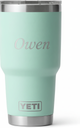 Engraved 30 oz Seafoam