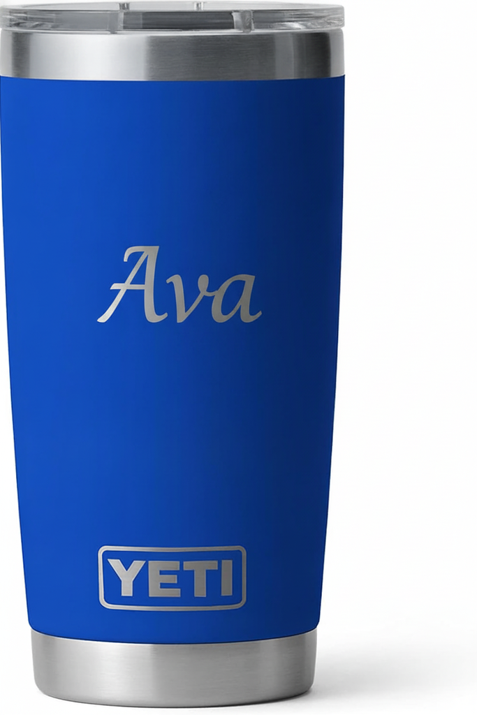 Engraved 20 oz Royal Blue