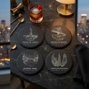 City Landmark Slate Coaster Set of 4