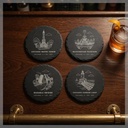 Chicago Landmark Slate Coaster Set of 4
