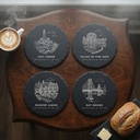 San Francisco Landmark Slate Coaster Set of 4