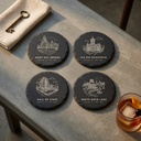 Dallas Landmark Slate Coaster Set of 4