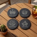 Phoenix Landmark Slate Coaster Set of 4