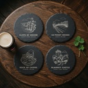 Ireland Landmark Slate Coaster Set of 4