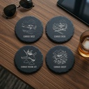Cirrus Pilot Coasters – Set of 4