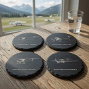 Pipistrel Pilot Coasters – Set of 4